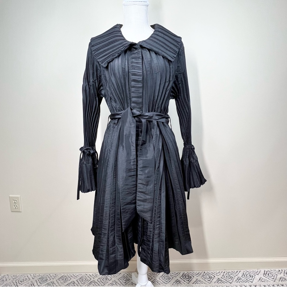 Elegant Black Midi Dress